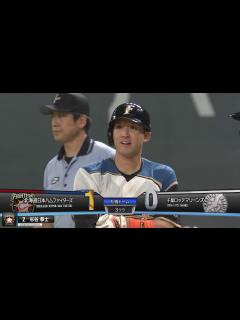 [x]守備も広角に打ち分ける打撃も！ 杉谷拳士が攻守で躍動！ - YouTube