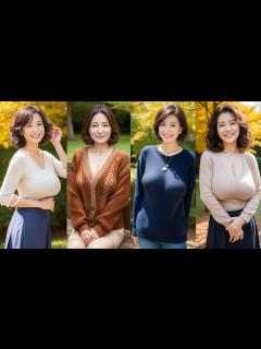 [x]近所の公園を散歩中の熟女に声をかけて、妄想ポートレート撮影させて頂いたら最高でした！ 編 #AI熟女 #熟女 #AI美熟女 #美 ...