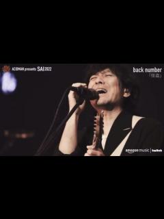 [x][backnumber] 怪盗 (Live) 2022 - YouTube