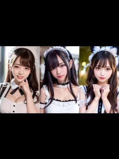 [x]かわいすぎるメイドさんまとめ【AI生成