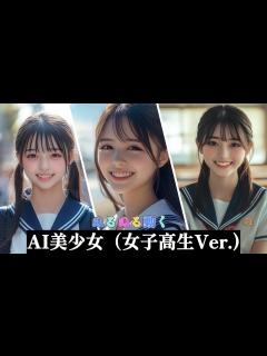 [x]【ぬるぬる動くAI美少女たち】#ai美少女 #ai美女 #青春 #jk #ai #かわいい - YouTube