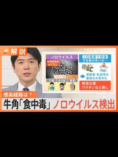 [x]横浜「牛角」で集団食中毒、ノロウイルス検出 21人がおう吐・腹痛【Nスタ解説】｜TBS NEWS DIG - YouTube