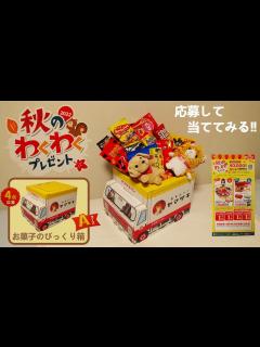 [x]ヤマザキパン【秋のわくわくプレゼント】お菓子のびっくり箱を点数券を集めて応募して当ててみます - YouTube