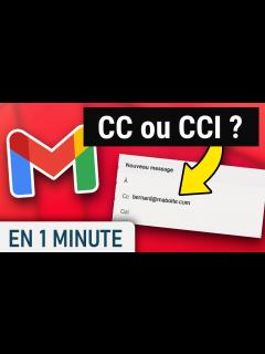 [x]Différences entre CC et CCI pour les mails - YouTube