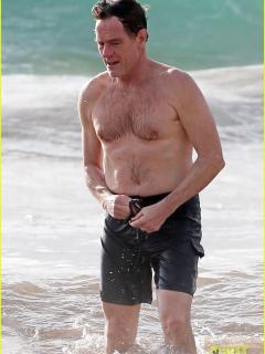 [x]Bryan Cranston Goes Shirtless for Refreshing Swim in Hawaii: Photo ...