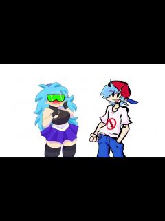 [x]FNF Rule 34 | Green Glasses Meme | BF and SKy | Selever x Rasazy and ...
