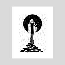 forever rain, an art print by Stella Ma - INPRNT